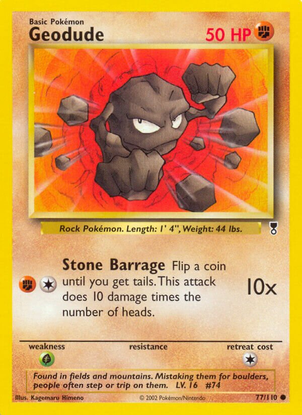 77/110 Geodude LC Common