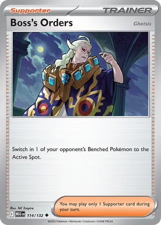 114/132 Boss's Orders [Ghetsis] MEG Uncommon