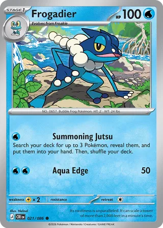 Frogadier (Chaos Rising 021/086)