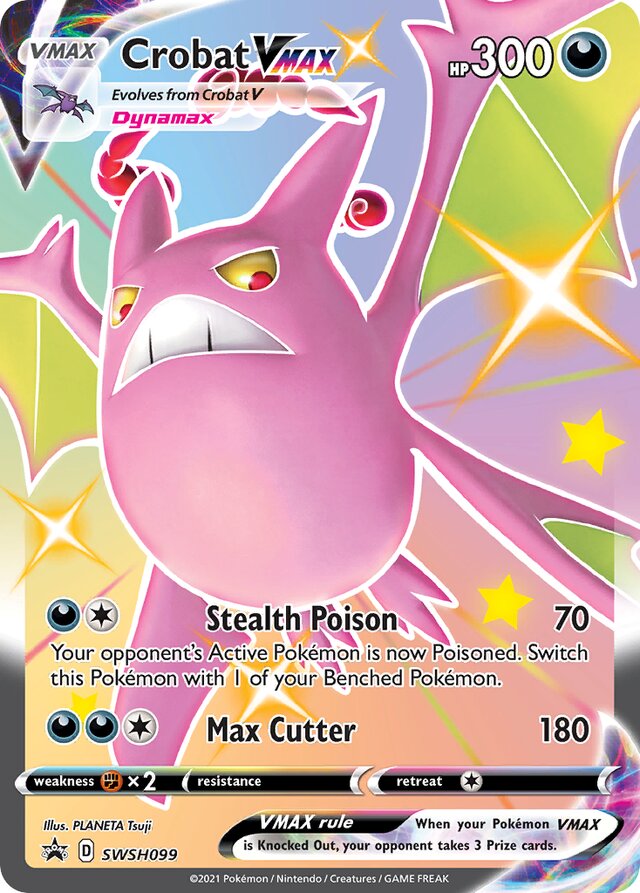 SWSH099 Crobat VMAX SSP PROMO