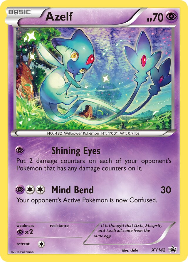 Azelf XY Black Star Promos XY142 PROMO
