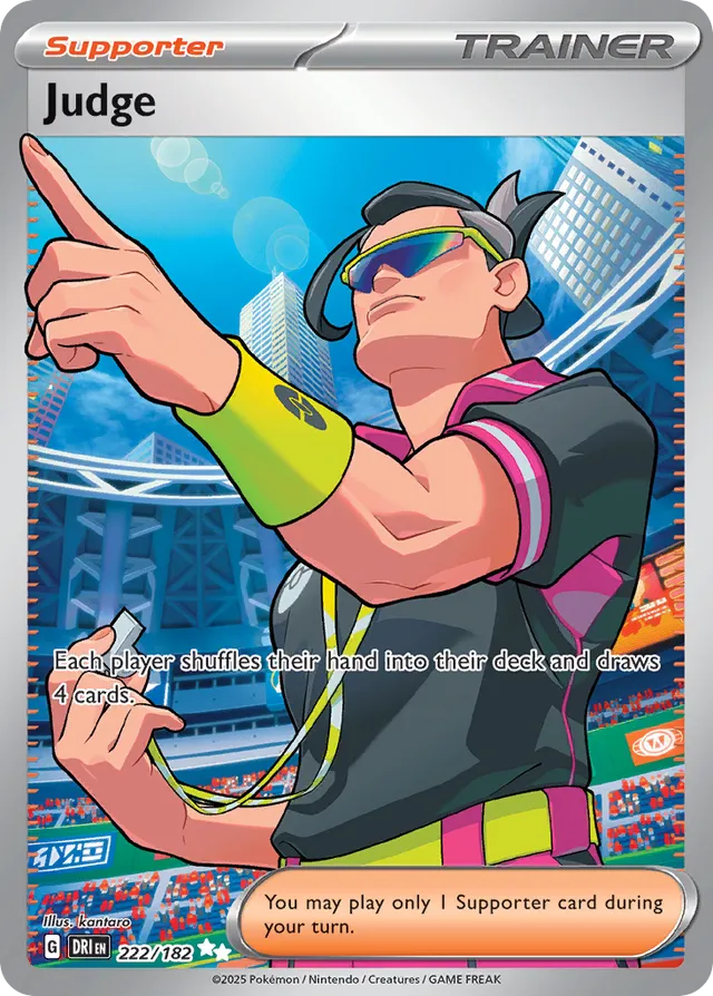 Judge Destined Rivals 222/182 Ultra Rare