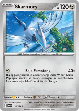 Skarmory (Shadowy Threats 114/164)