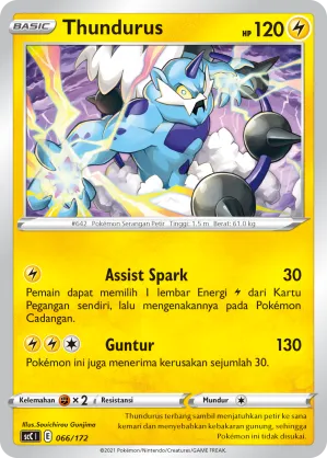 Thundurus (Evolution V Starter Deck 066/172)