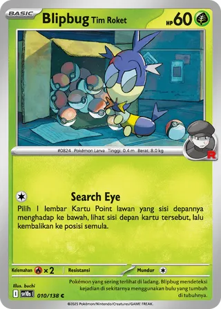Team Rocket's Blipbug (Presence of Champions 010/138)