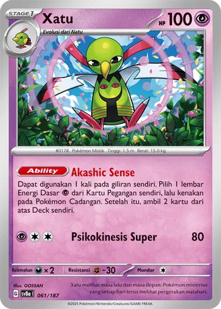 Xatu (Terastal Festival ex 061/187)