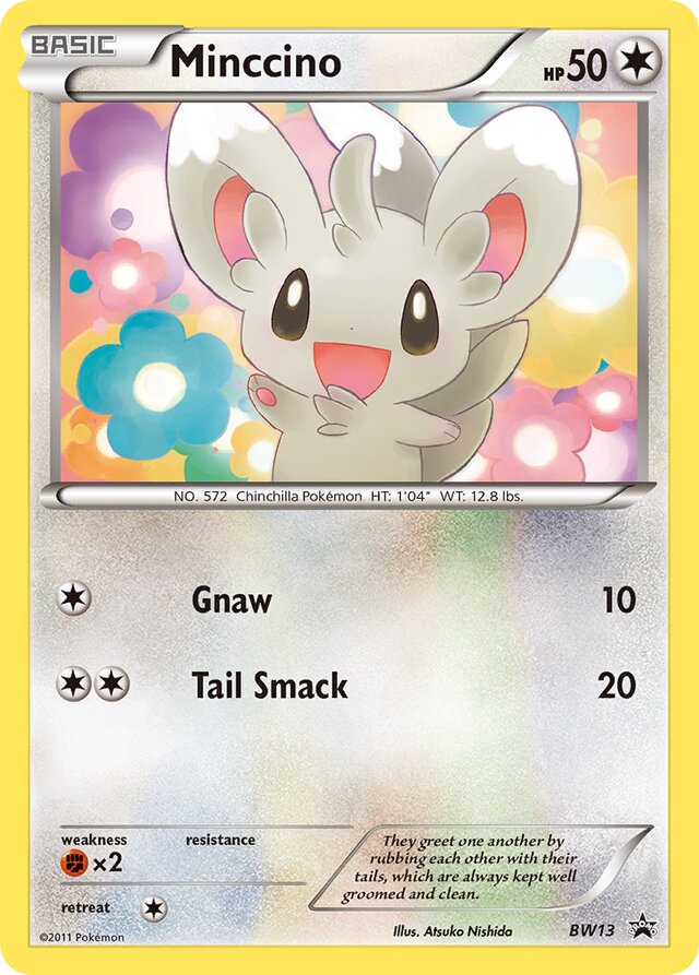Minccino [Cosmos Holo] BW Black Star Promos BW13 PROMO