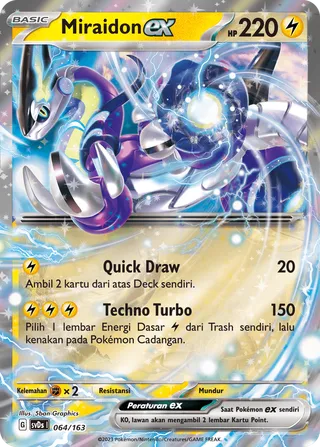 Miraidon ex (ex Compact Deck 064/163)