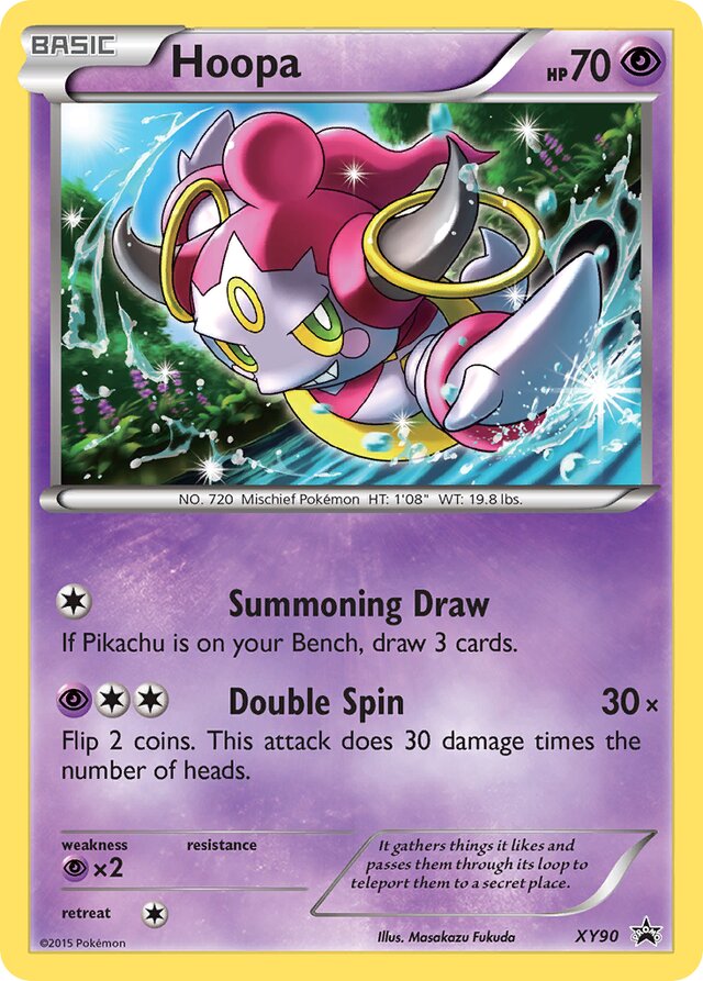 Hoopa XY Black Star Promos XY90 PROMO
