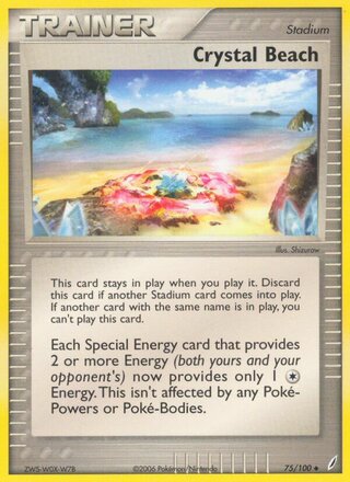 Crystal Beach (EX Crystal Guardians 75/100)