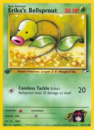 Erika's Bellsprout (Gym Heroes 76/132)
