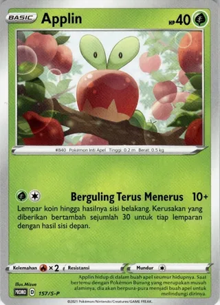 Applin (Sword & Shield Promos 157/S-P)