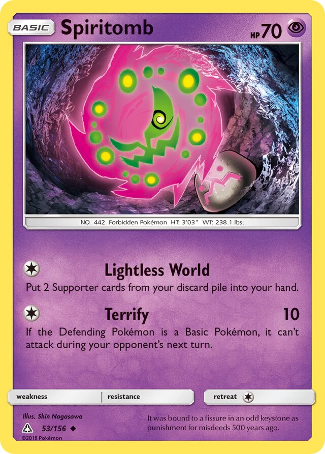 Spiritomb (Ultra Prism 53/156) – TCG Collector