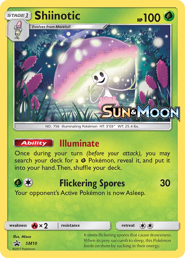 Shiinotic SM Black Star Promos SM10 PROMO