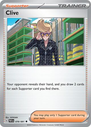 Clive (Paldean Fates 078/091)