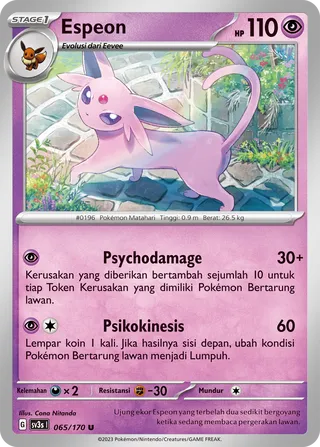 Espeon (Black Shine 065/170)