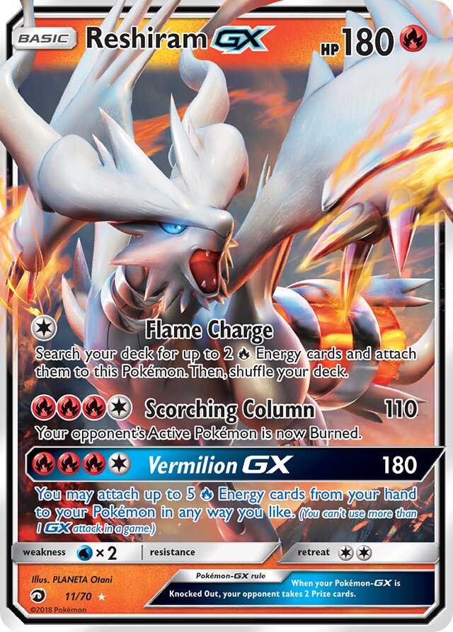 Reshiram e Zekrom-GX, Pokémon