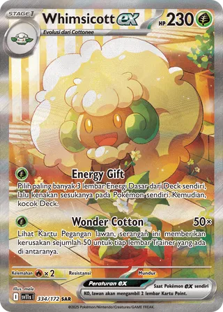 Whimsicott ex (Black & White 334/172)