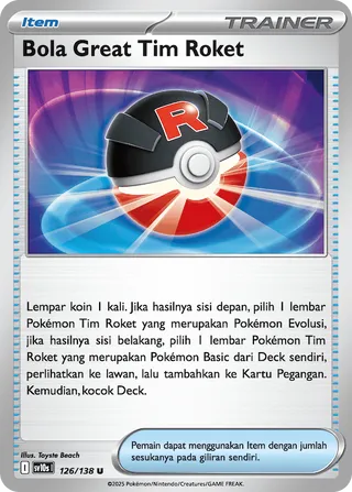 Team Rocket's Great Ball (Presence of Champions 126/138)