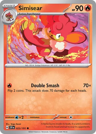 Simisear (Surging Sparks 023/191)