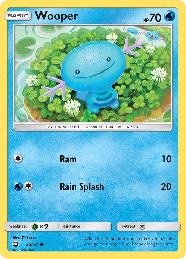 Wooper Dragon Majesty 25/70 Common