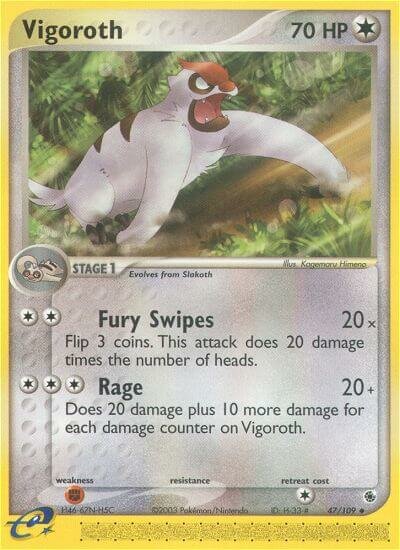 47/109 Vigoroth RS Uncommon