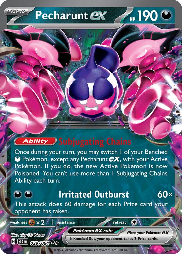 Pecharuntex Shrouded Fable 039/064 Double Rare