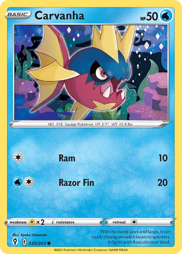 035/203 Carvanha EVS Common