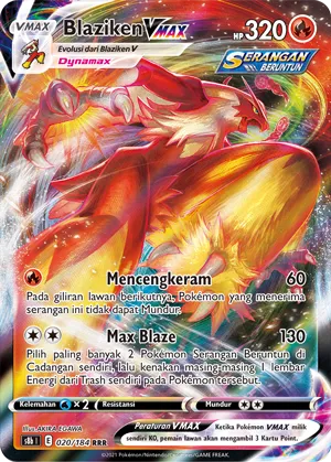 Blaziken VMAX (VMAX Climax 020/184)