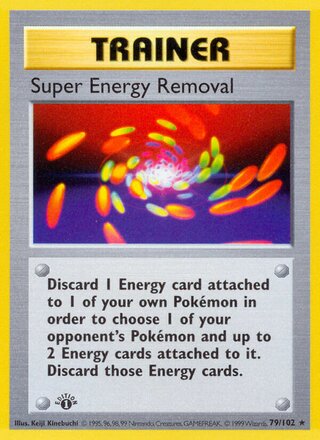 Super Energy Removal (Base Set 79/102)
