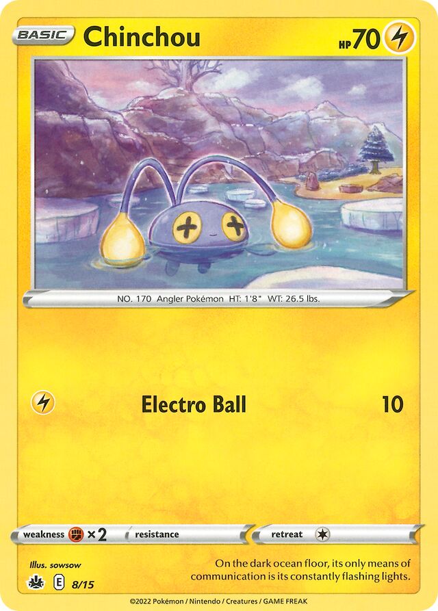 Chinchou McDonald's Collection 2022 8/15 —