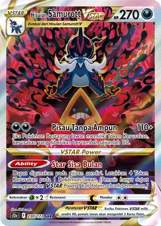 Hisuian Samurott VSTAR (VSTAR Universe 230/172)