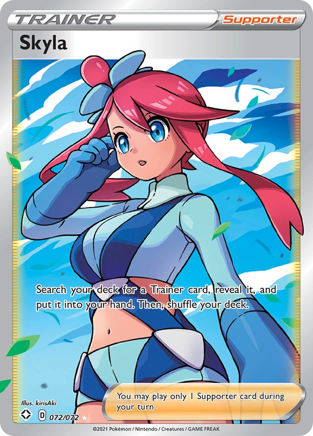 Skyla Shining Fates 072/072 Rare Ultra