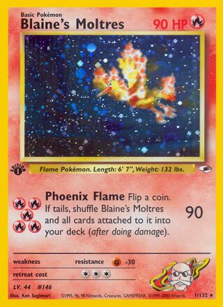 Blaine's Moltres (Gym Heroes 1/132)