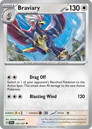 Braviary (Surging Sparks 153/191)