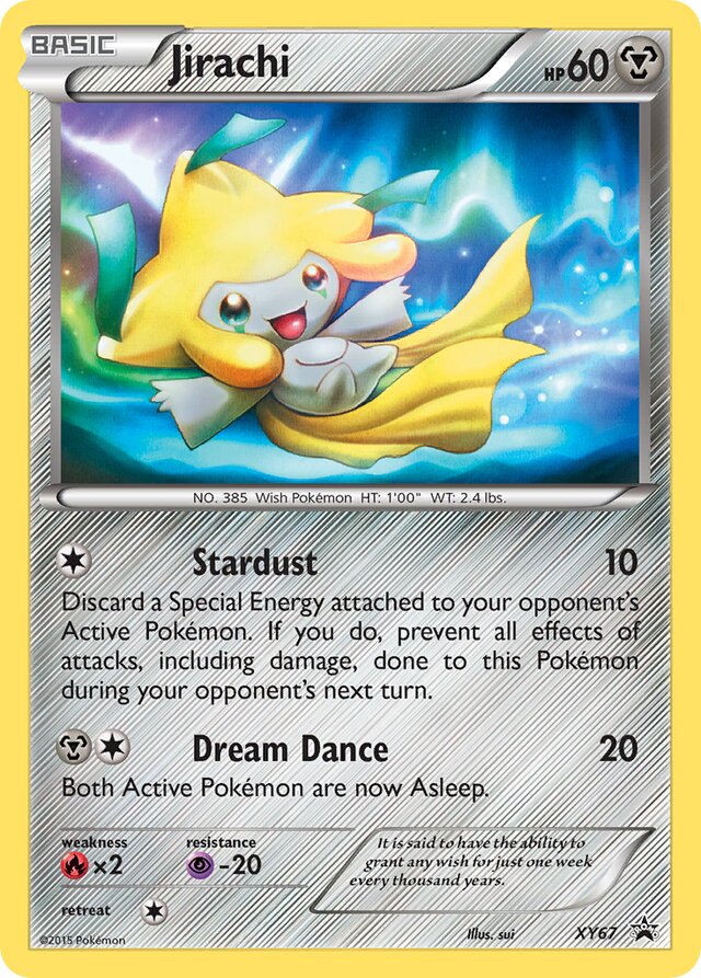 Jirachi XY Black Star Promos XY67 PROMO