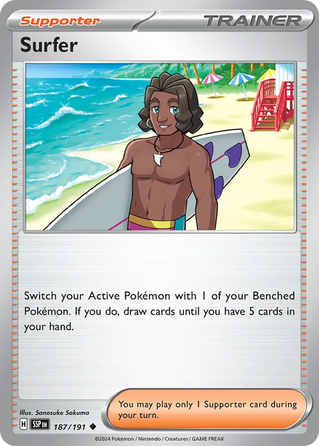 187/191 Surfer SSP Uncommon
