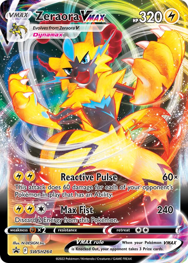 SWSH264 ZeraoraVMAX SSP PROMO