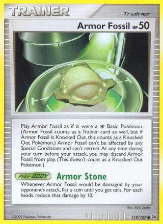 Armor Fossil (Platinum 119/127)