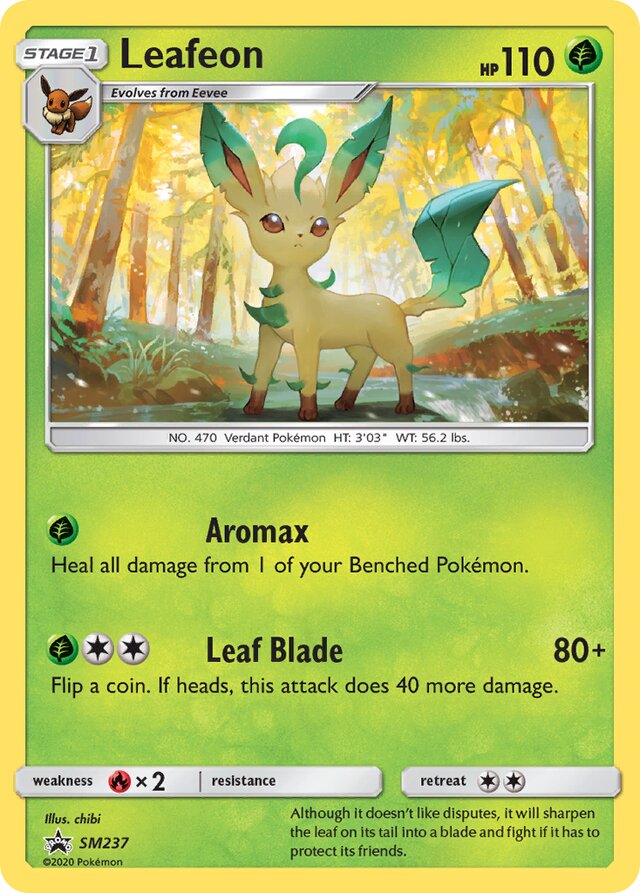 SM237 Leafeon SMP PROMO