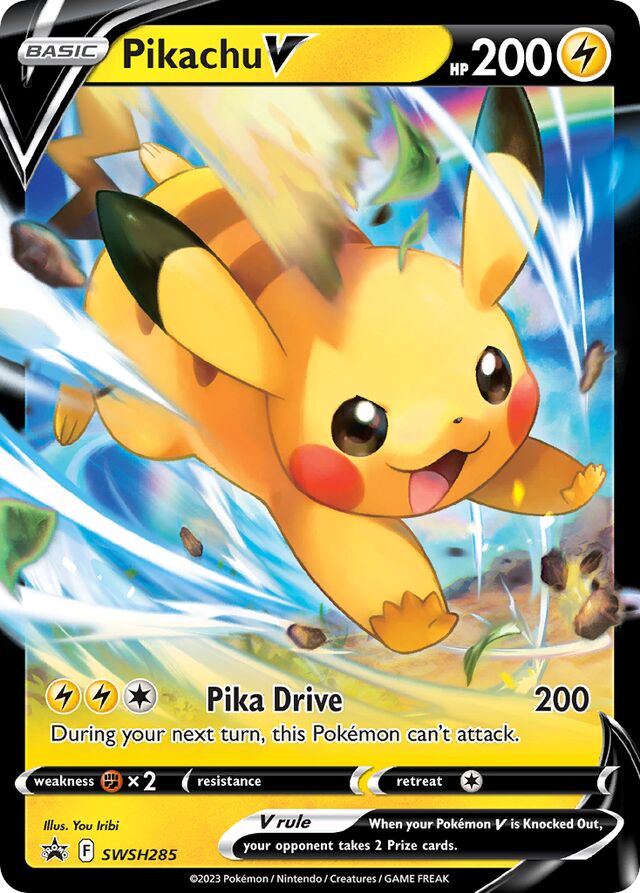 SWSH285 PikachuV SSP PROMO