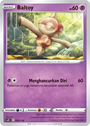 Baltoy (Challenge V Starter Deck 059/156)