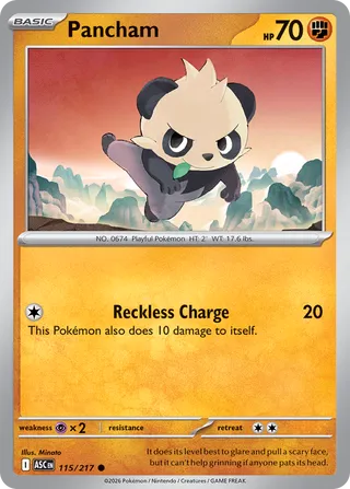 Pancham (Ascended Heroes 115/217)