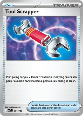 Tool Scrapper (MEGA Dream ex 151/193)