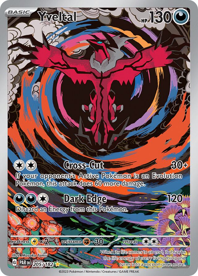 205/182 Yveltal PAR Illustration Rare