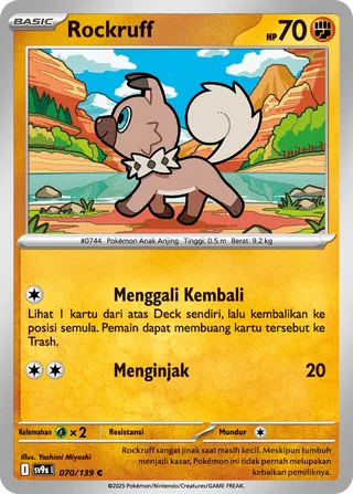 Rockruff (Bonds of Destiny 070/139)
