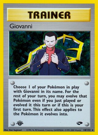 Giovanni (Gym Challenge 18/132)