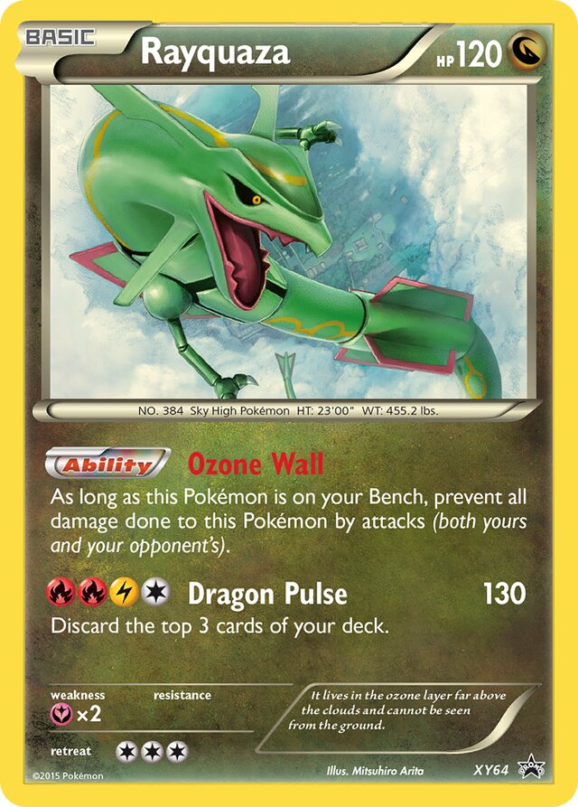 Rayquaza XY Black Star Promos XY64 PROMO