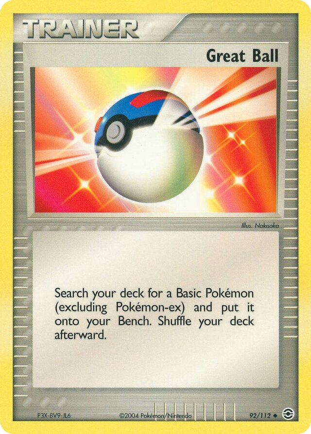 92/112 Great Ball RG Uncommon