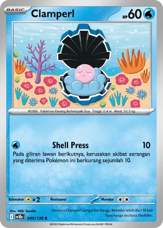 Clamperl (Presence of Champions 040/138)